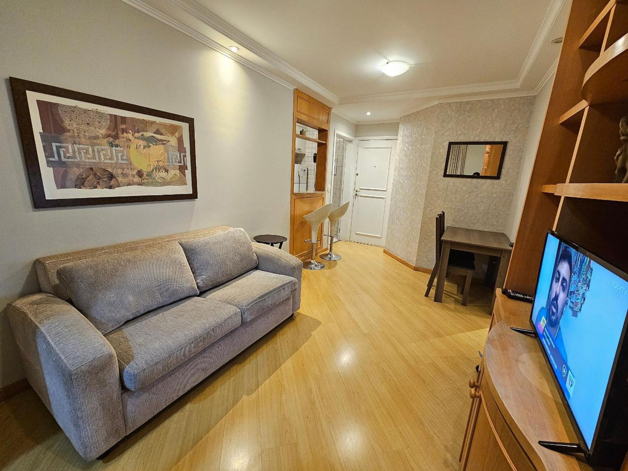 Flat Apart/Hotel Com Uma Suite E Cozinha Completa Сао Паоло Екстериор снимка